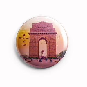 AVI 58mm Regular Size Fridge Magnet Dilwalon ki Dilli (Delhi India) MR8002121