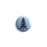 AVI 58mm Badge Blue Christmas Tree Regular Size R8002416